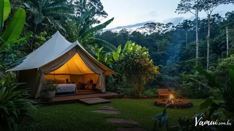 Glamping no Brasil: experiências de luxo ao ar livre