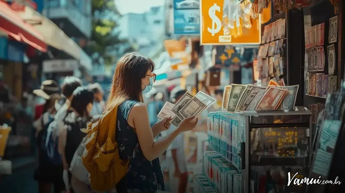 Melhor forma de câmbio para turistas: como encontrar as melhores taxas