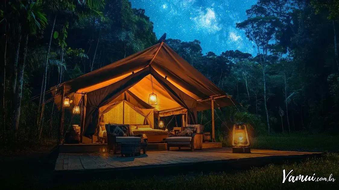 Vantagens do Glamping