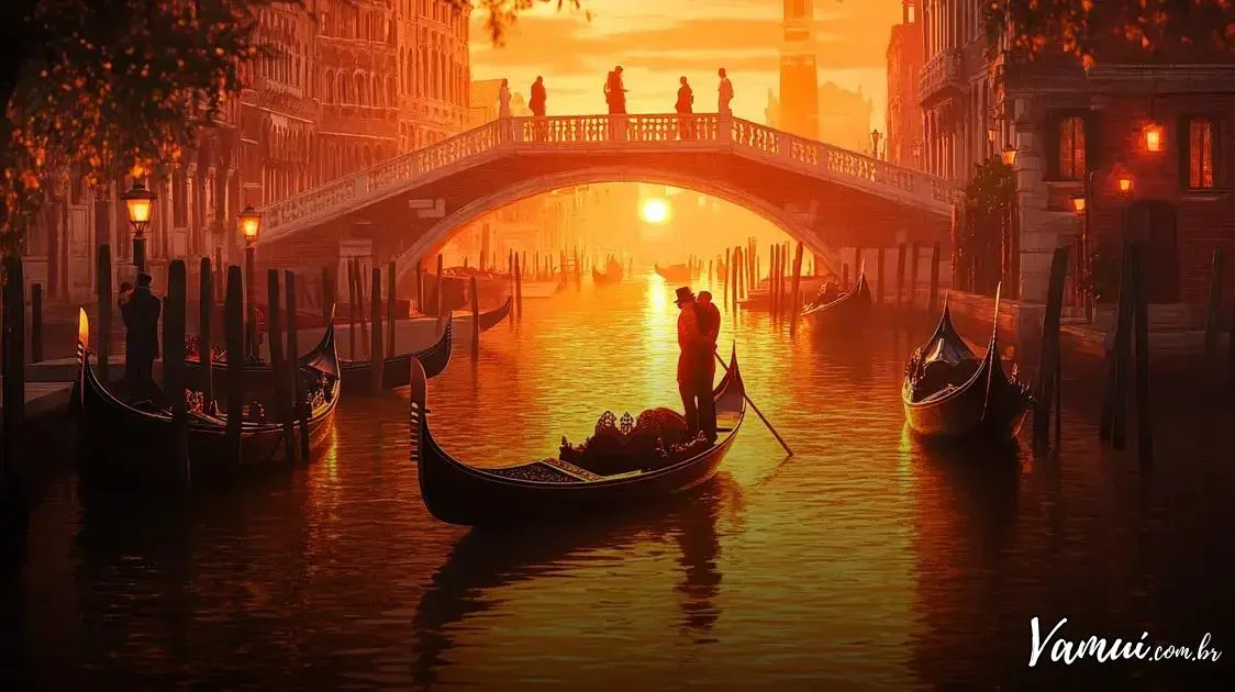 Veneza: Canais e Romance