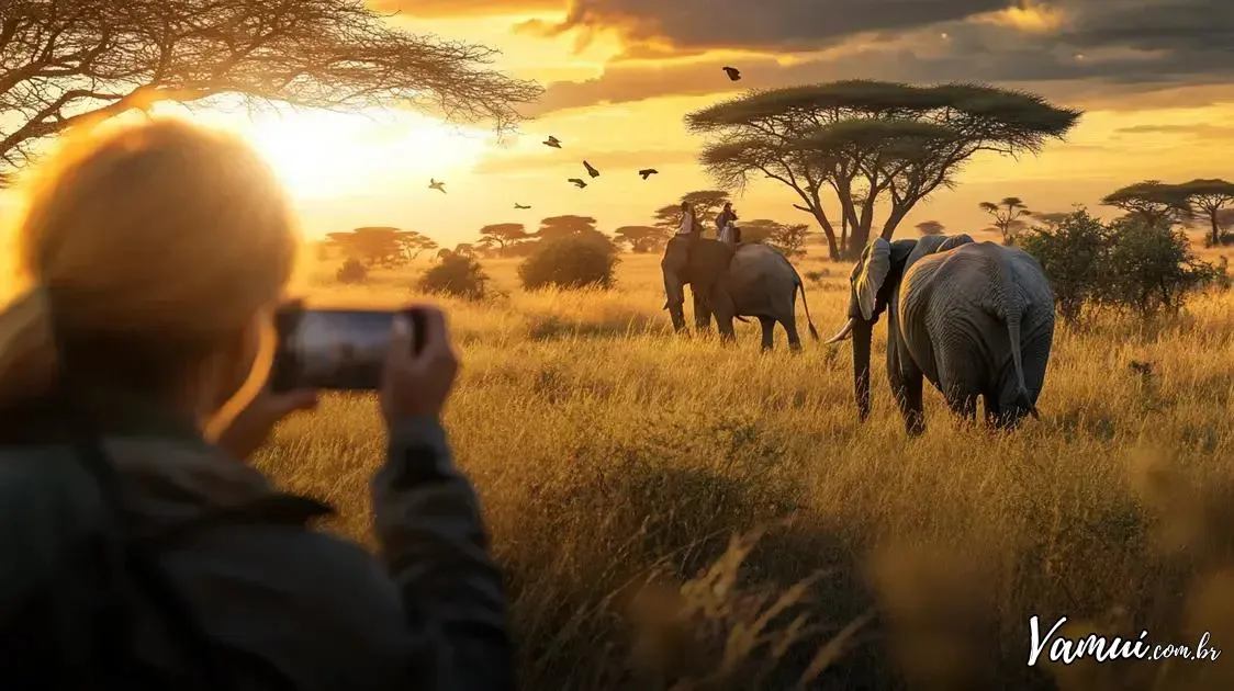 4. Safari na África: Parque Nacional de Serengeti, Tanzânia